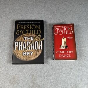 Hardcover Pharaoh Key + Paperback Cemetery Dance by‎ Preston & Child